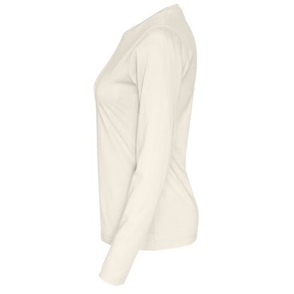 Off White - Lifestyle - Cottover Womens-Ladies Long-Sleeved T-Shirt