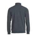 Anthracite Melange - Back - Clique Mens Full Zip Jacket