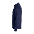 Dark Navy - Side - Clique Mens Full Zip Jacket