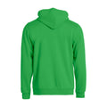 Apple Green - Back - Clique Mens Basic Full Zip Hoodie