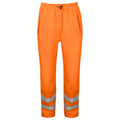 Orange - Front - Projob Mens High-Vis Trousers