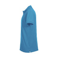 Turquoise - Lifestyle - Clique Mens Premium Stretch Polo Shirt