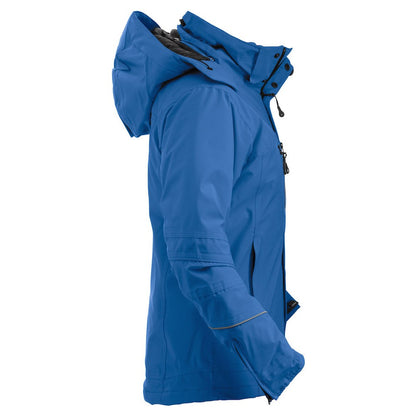Royal Blue - Side - Clique Mens Sanders Soft Shell Jacket