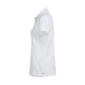 White - Lifestyle - Clique Womens-Ladies Premium Stretch Polo Shirt