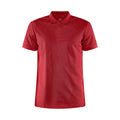 Bright Red - Front - Craft Mens Core Unify Polo Shirt