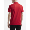Bright Red - Back - Craft Mens Core Unify Polo Shirt