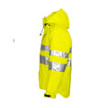 Yellow - Side - Projob Mens All-Round Reflective Jacket
