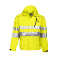 Yellow - Front - Projob Mens All-Round Reflective Jacket