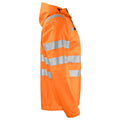 Orange-Black - Lifestyle - Projob Mens Reflective Waterproof Jacket