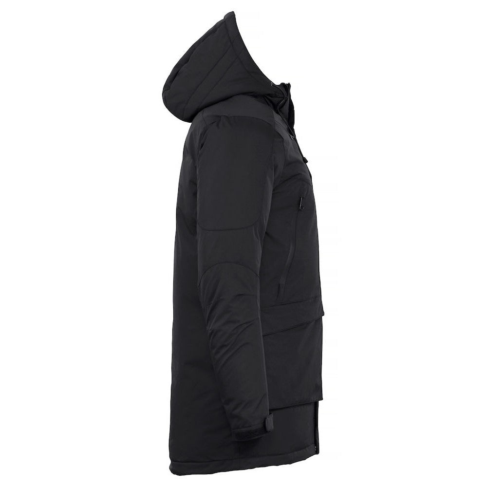 Black - Side - Clique Unisex Adult Eskie Parka
