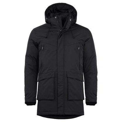 Black - Front - Clique Unisex Adult Eskie Parka