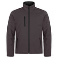 Dark Grey - Front - Clique Mens Padded Soft Shell Jacket