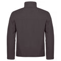 Dark Grey - Back - Clique Mens Padded Soft Shell Jacket