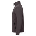 Dark Grey - Side - Clique Mens Padded Soft Shell Jacket