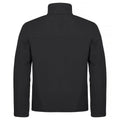 Black - Back - Clique Mens Padded Soft Shell Jacket