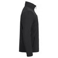 Black - Side - Clique Mens Padded Soft Shell Jacket