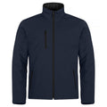 Dark Navy - Front - Clique Mens Padded Soft Shell Jacket