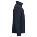 Dark Navy - Side - Clique Mens Padded Soft Shell Jacket