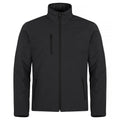 Black - Front - Clique Mens Padded Soft Shell Jacket