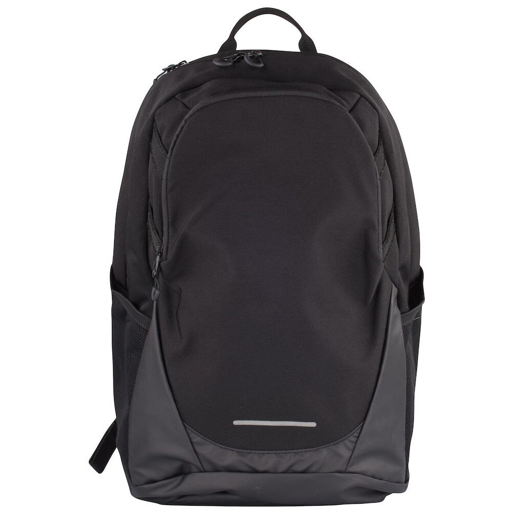 Black - Front - Clique 2.0 Backpack