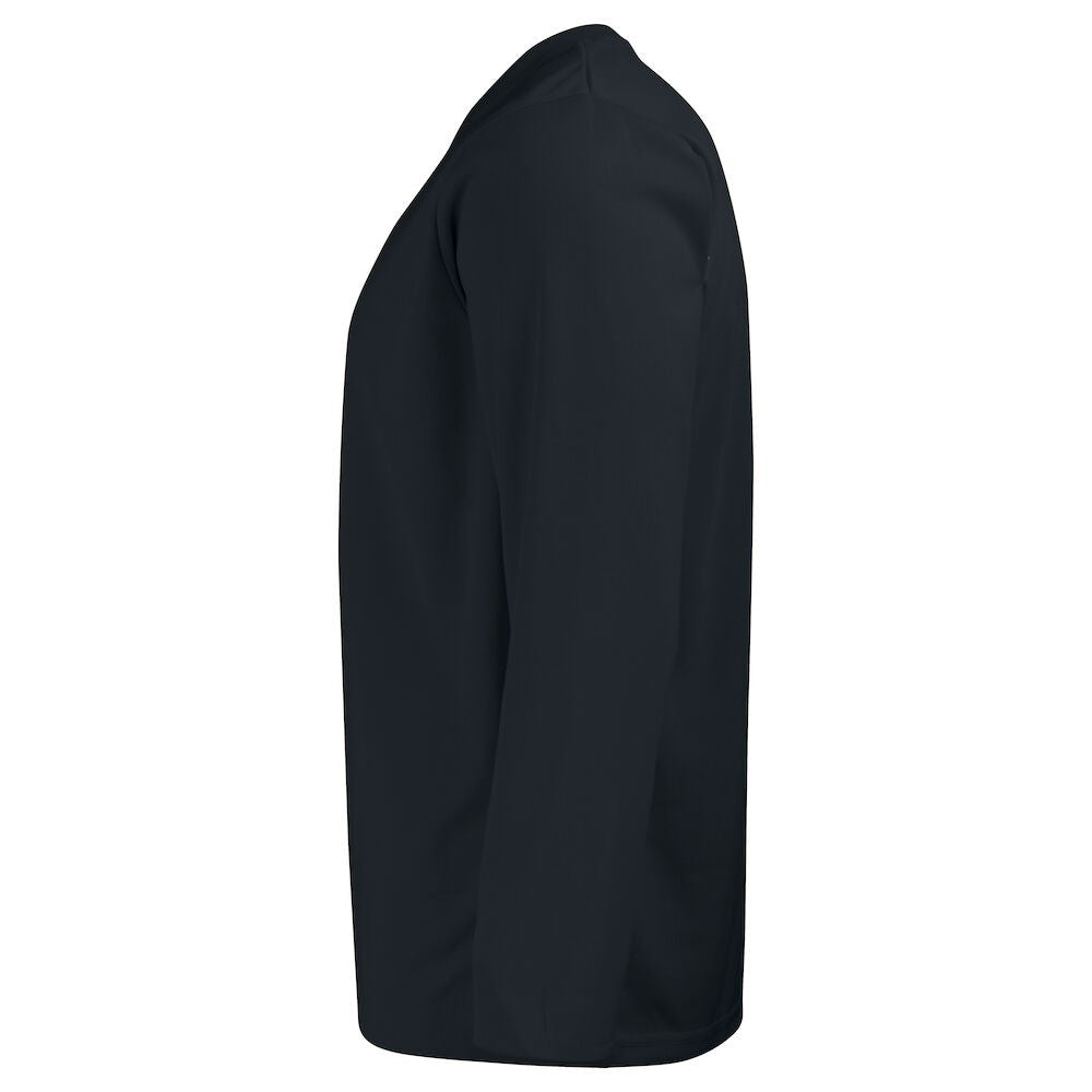 Black - Lifestyle - Projob Mens Plain Long-Sleeved T-Shirt