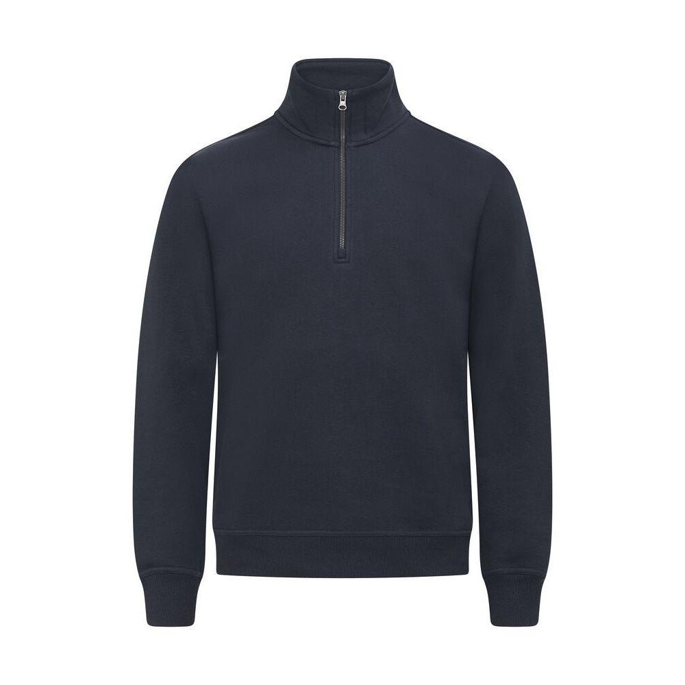 Dark Navy - Front - Clique Unisex Adult Miami Quarter Zip Pullover