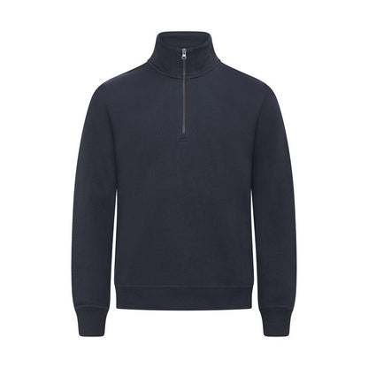 Dark Navy - Front - Clique Unisex Adult Miami Quarter Zip Pullover