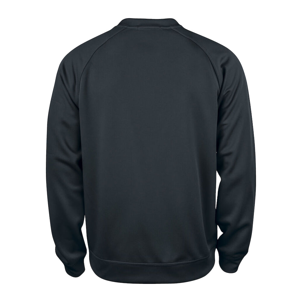 Black - Back - Clique Unisex Adult Basic Active Sweatshirt