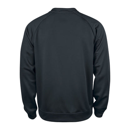 Black - Back - Clique Unisex Adult Basic Active Sweatshirt