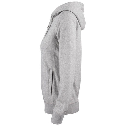 Grey Melange - Lifestyle - Clique Womens-Ladies Premium Full Zip Hoodie