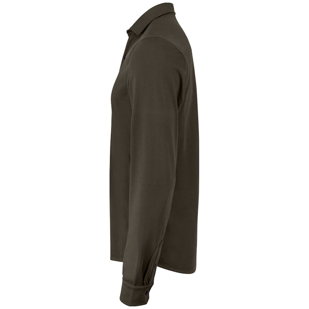 Ivy Green - Side - Cutter & Buck Mens Advantage Shirt