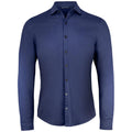 Dark Navy - Front - Cutter & Buck Mens Advantage Shirt