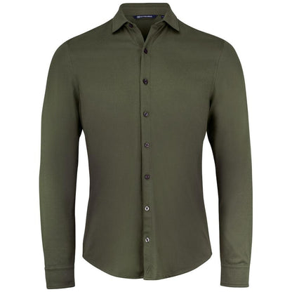 Ivy Green - Front - Cutter & Buck Mens Advantage Shirt
