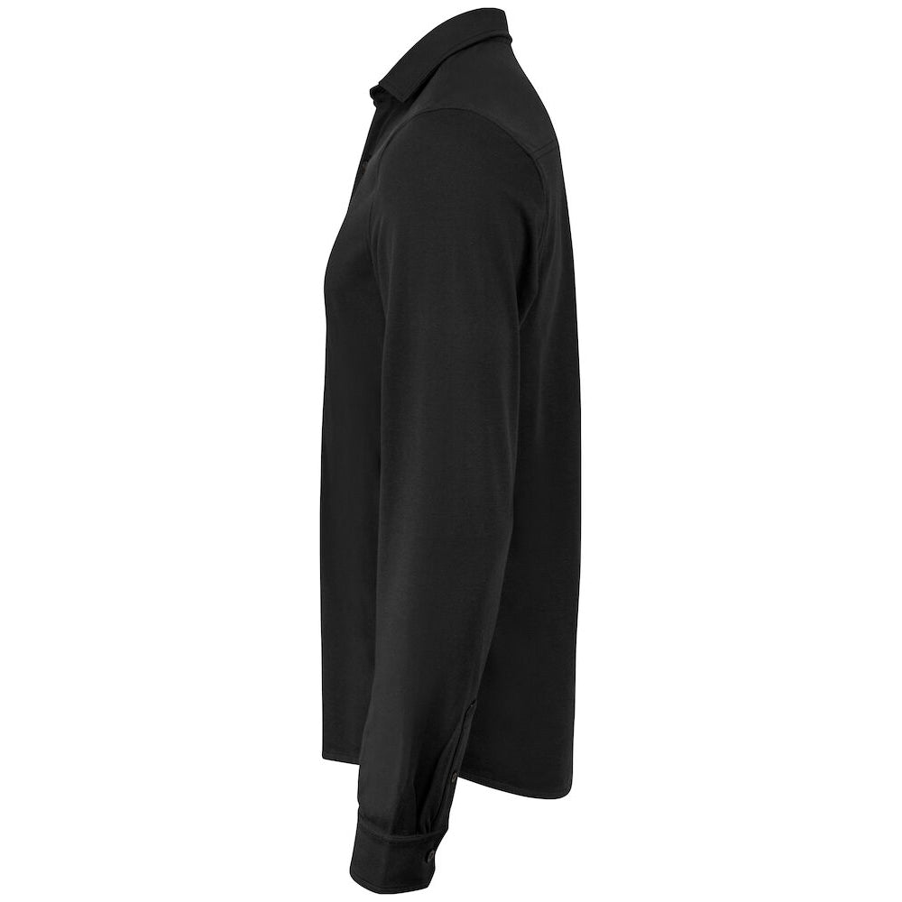 Black - Side - Cutter & Buck Mens Advantage Shirt