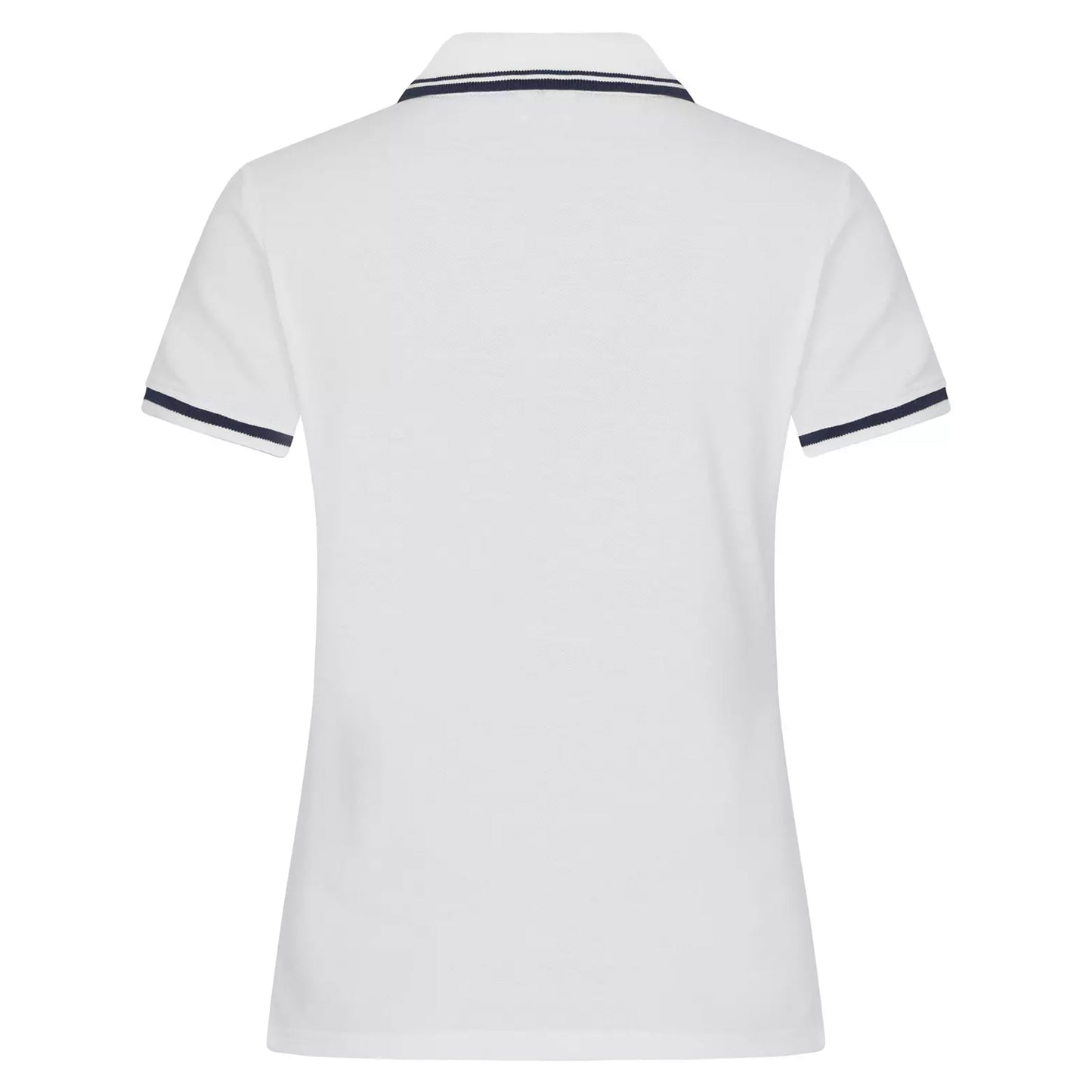 White - Back - Clique Womens-Ladies Astoria Polo Shirt