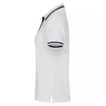 White - Side - Clique Womens-Ladies Astoria Polo Shirt