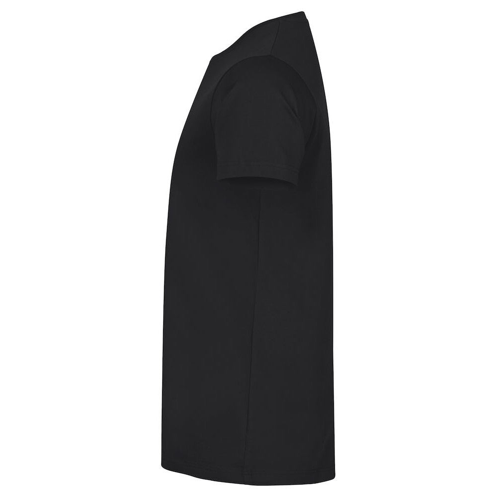 Black - Lifestyle - Clique Mens Premium Long T-Shirt