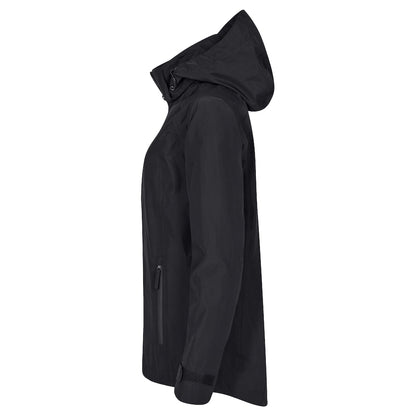 Black - Side - Clique Womens-Ladies Classic Soft Shell Jacket