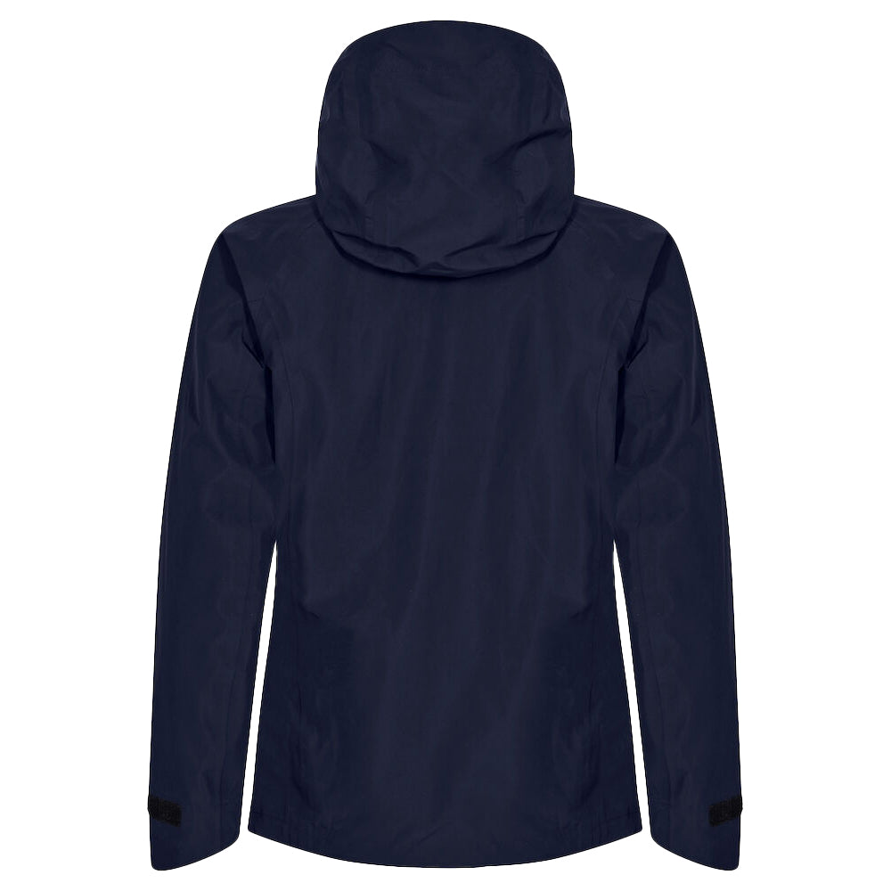 Dark Navy - Back - Clique Womens-Ladies Classic Soft Shell Jacket