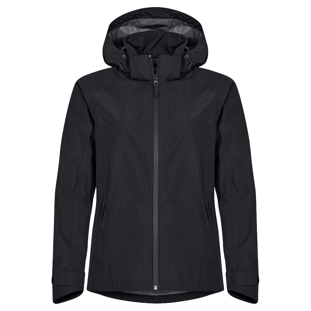 Black - Front - Clique Womens-Ladies Classic Soft Shell Jacket