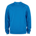 Royal Blue - Front - Clique Unisex Adult Basic Round Neck Active Sweatshirt