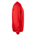 Red - Side - Clique Unisex Adult Basic Round Neck Active Sweatshirt