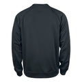Black - Back - Clique Unisex Adult Basic Round Neck Active Sweatshirt