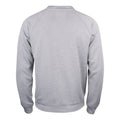 Grey Melange - Back - Clique Unisex Adult Basic Round Neck Active Sweatshirt