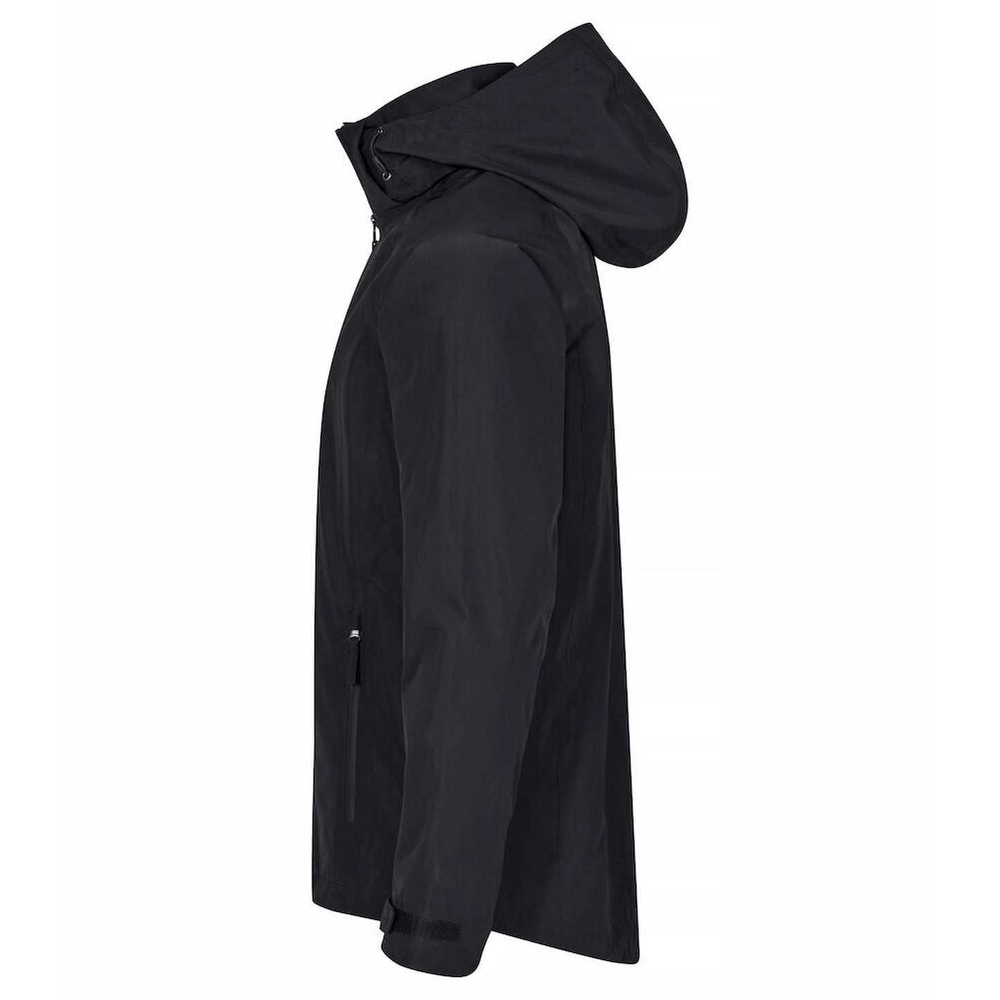 Black - Side - Clique Mens Classic Soft Shell Jacket