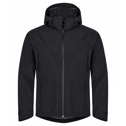 Black - Front - Clique Mens Classic Soft Shell Jacket