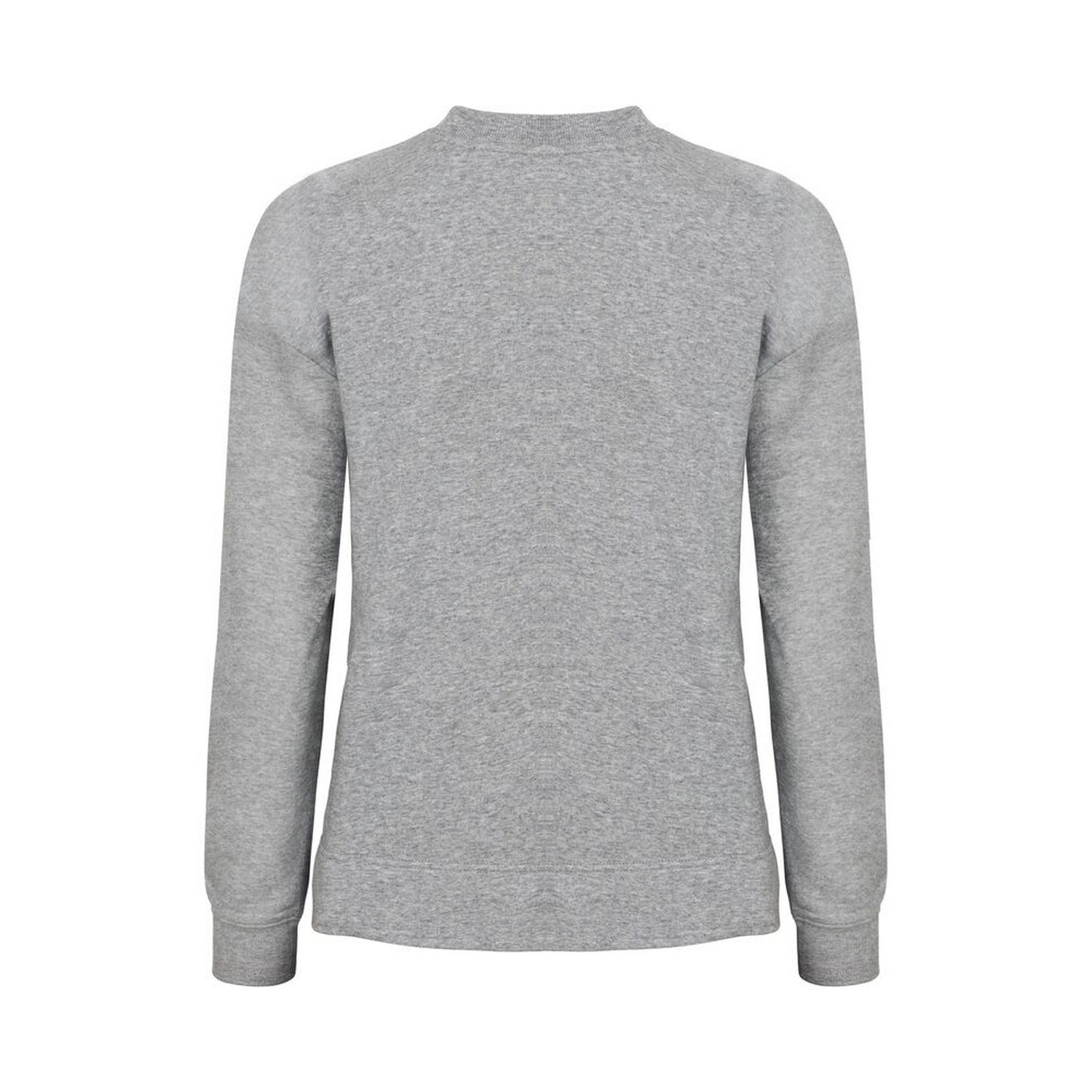 Grey Melange - Back - Clique Womens-Ladies Miami Pro Round Neck Sweatshirt