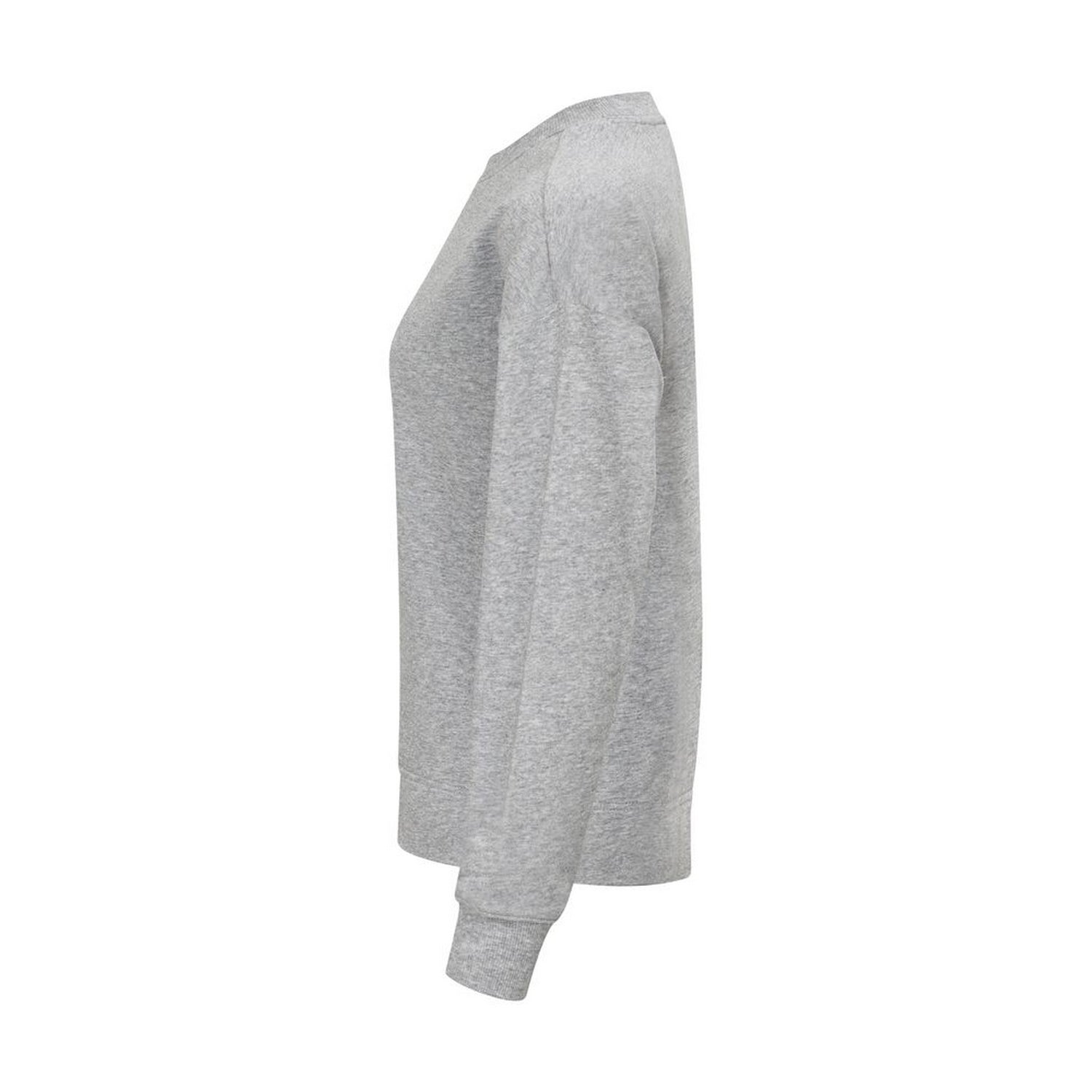 Grey Melange - Lifestyle - Clique Womens-Ladies Miami Pro Round Neck Sweatshirt