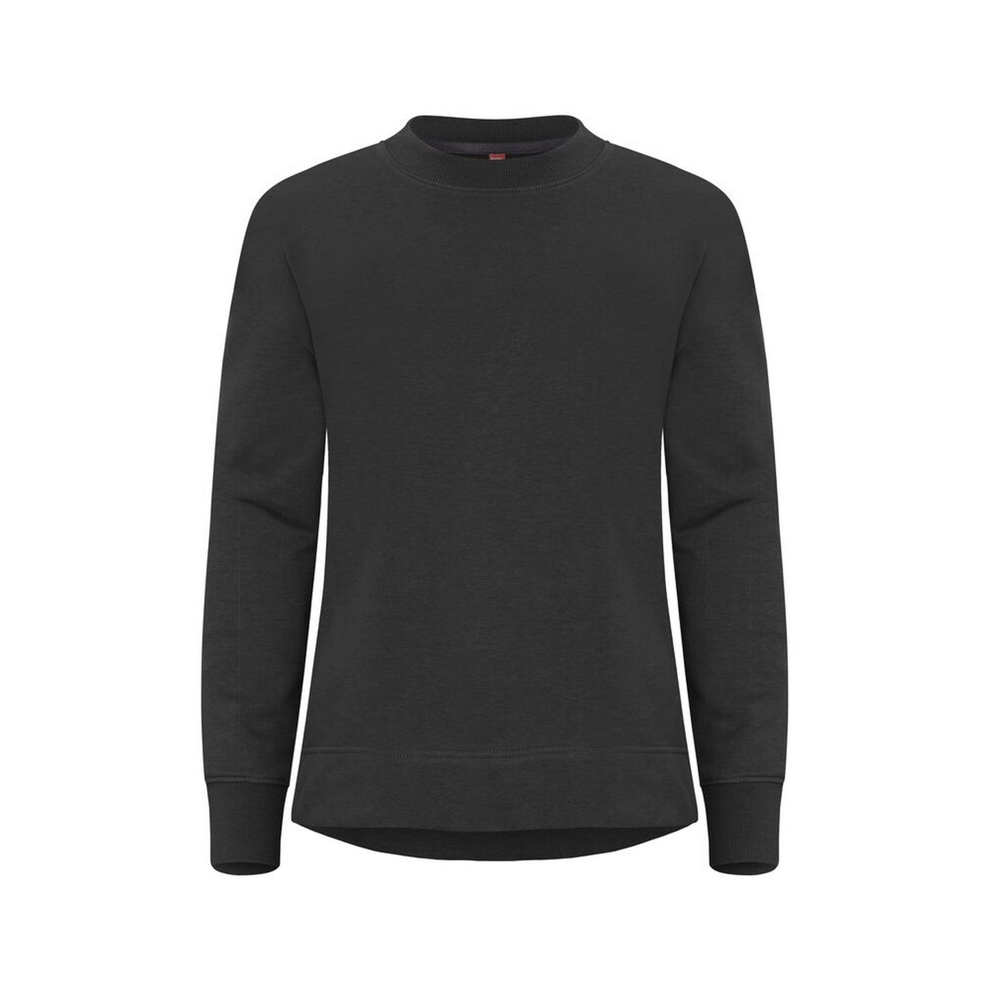 Black - Front - Clique Womens-Ladies Miami Pro Round Neck Sweatshirt