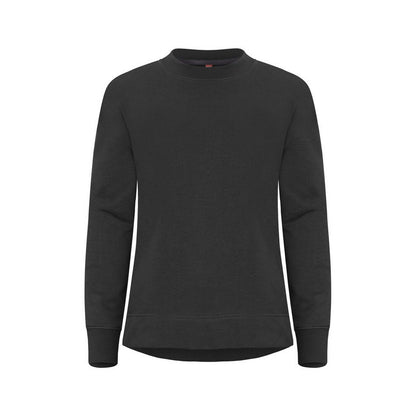 Black - Front - Clique Womens-Ladies Miami Pro Round Neck Sweatshirt